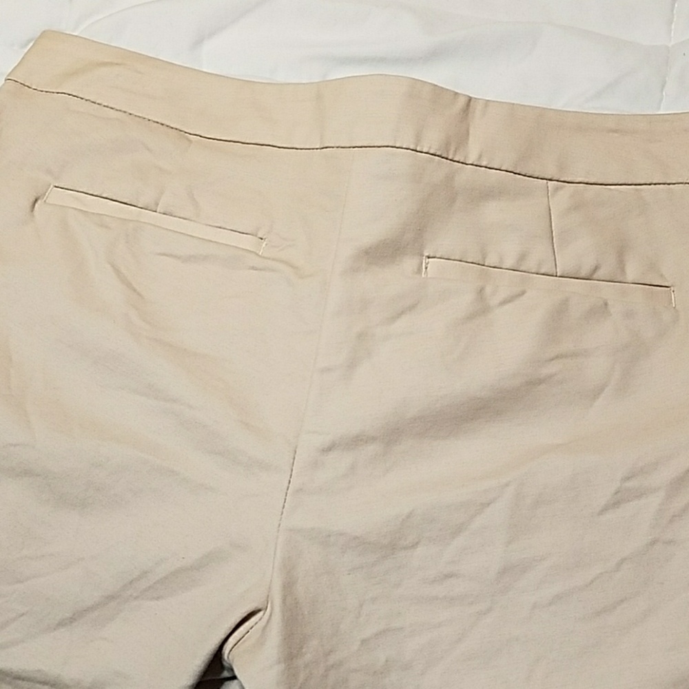 Cynthia Rowley flat front cropped ankle pant - Picture 5 of 7